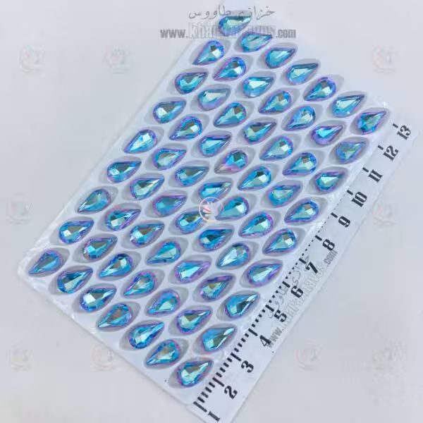 اشک سنگی 8 در 13 ( آبی کد DF62 ) ورق 63 عددی