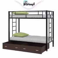 تخت خواب فلزی دو طبقه آنیسا مدل S170