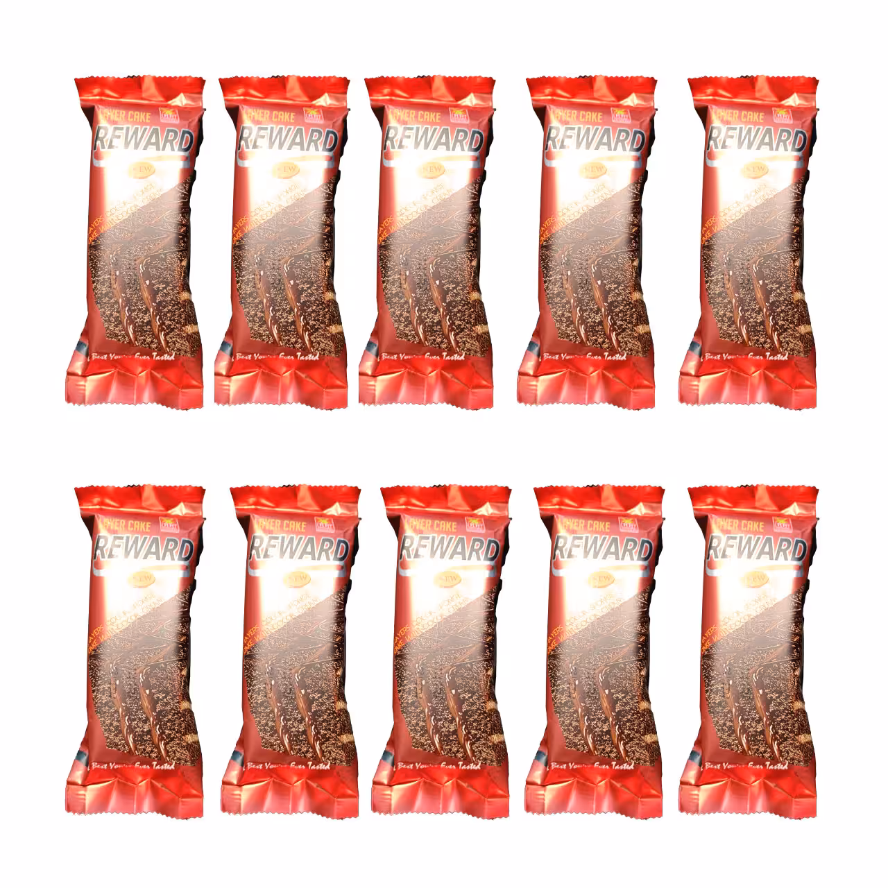 کیک 3 لایه کرمدار با طعم کاکائو آناتا 65 گرمی بسته 36 عددی