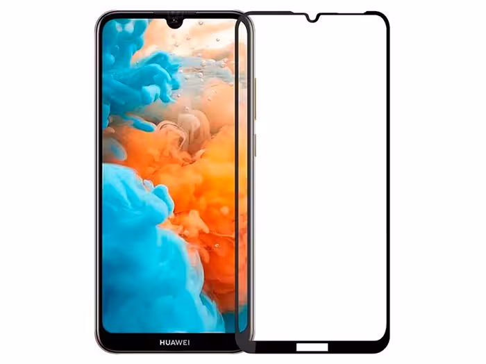 محافظ صفحه نمایش شیشه ای تمام صفحه هواوی D  Full Glass Huawei Y7 2019