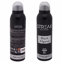 اسپری بدن مردانه استریکس مدل Black Afgan حجم 200 میلی لیتر