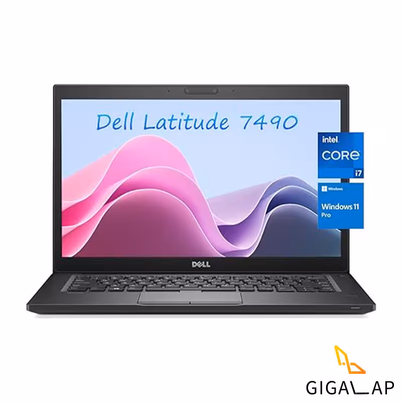 لپ تاپ DELL Latitude 7490 مدل I7 8650U 16GB 512GB SSD INTEL 14 INCH FHD