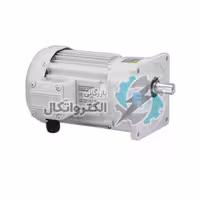 موتور گیربکس 0.75 کیلووات، 70 دور، سه فاز دارای نیم فلنج B14 برند SPG کره جنوبی