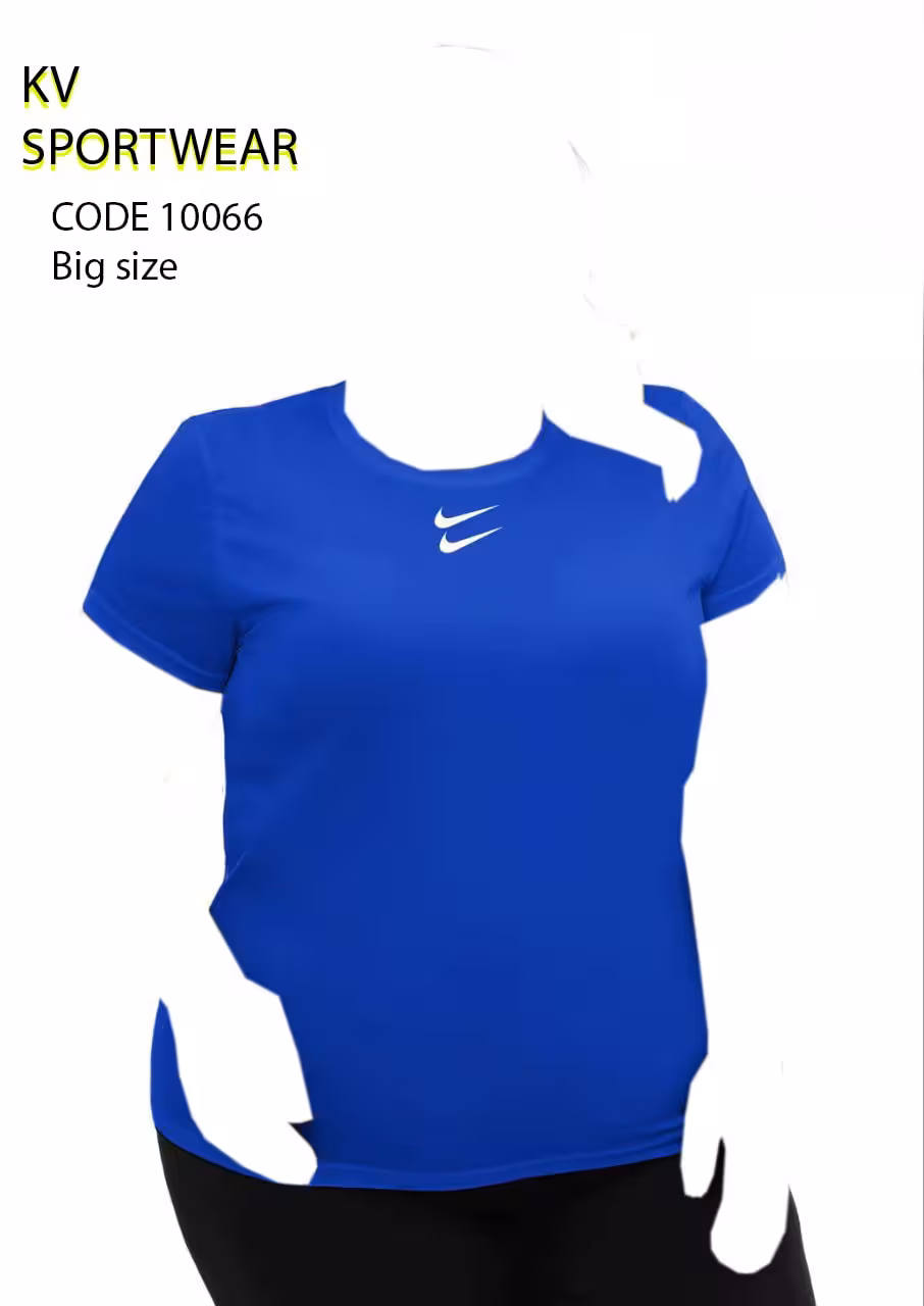 تیشرت سایز بزرگ ورزشی زنانه NIKE کد 0022