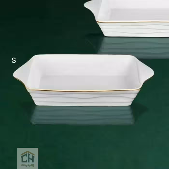 تابه مستطیل کوچک خط طلا مدل 131S