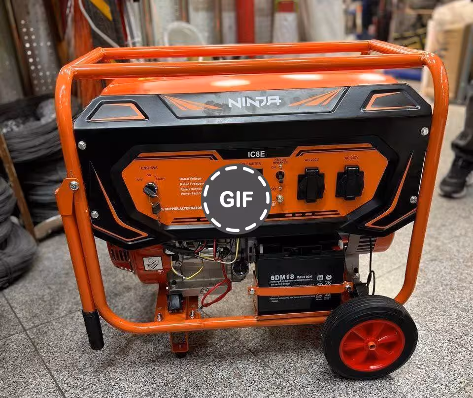 موتور برق 8 کیلو وات واقعی نینجا مدل 8kw