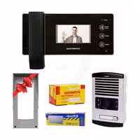 پکیج آیفون تصویری 1 واحدی الکتروپیک 1096 مشکی 1 عدد مانیتور