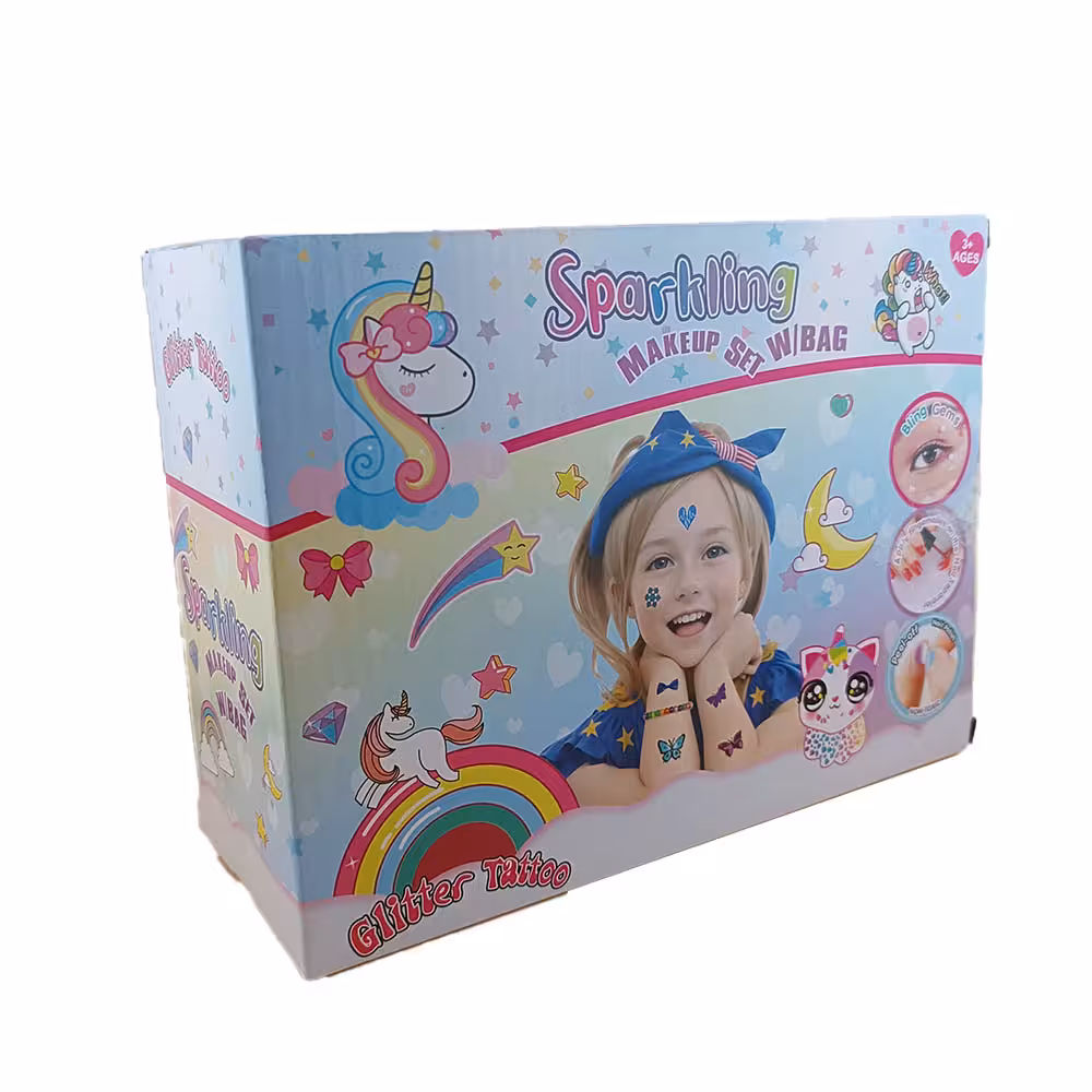 ست آرایشی و طراحی تتو کودک