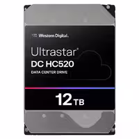 هارد اینترنال وسترن دیجیتال مدل Ultrastar  ظرفیت 12 ترابایت