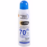 اسپری ضد آفتاب بدن وکالی SPF 70 حجم 230 میلی