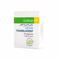 صابون گلیسیرینه پرچرب گیاهی گلمر مناسب پوست خشک 120 گرم