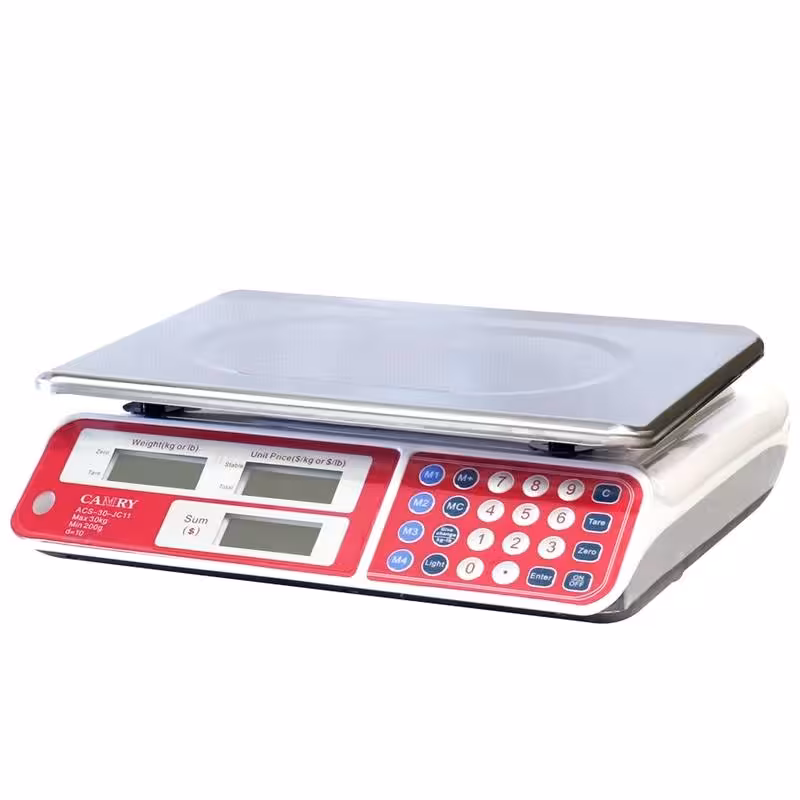 ترازو کمری اورجینال مدل بدون علمک JC11 با ظرفیت 30 کیلوگرم