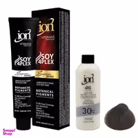 رنگ مو آیون (Ion) شماره 40 حجم 120 میلی‌لیتر رنگ قهوه ای متوسط+اکسیدان نه درصدی حجم 180 میلی‌لیتر