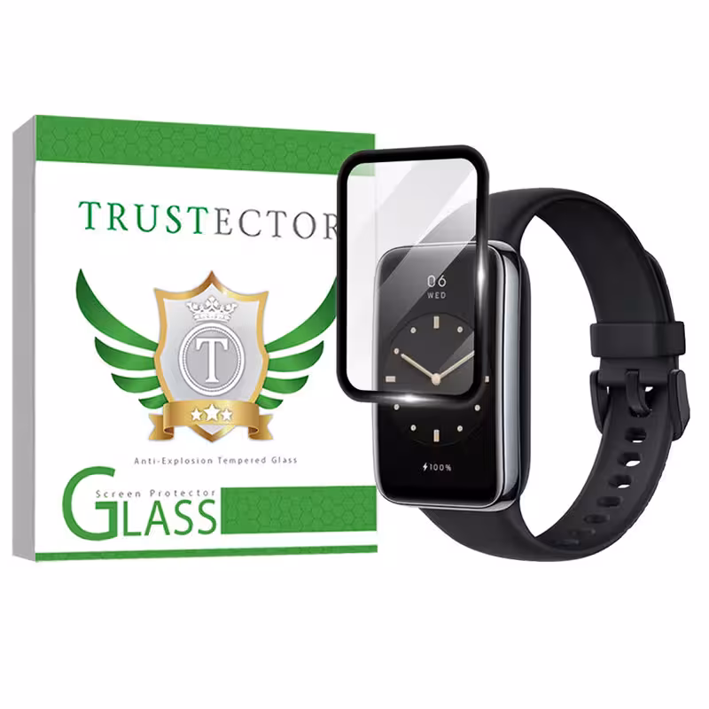 محافظ صفحه نمایش تراستکتور مدل PMMWAT مناسب برای ساعت هوشمند شیائومی Mi Band 7 Pro