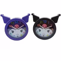 ساعت رومیزی کرومی گوشدار