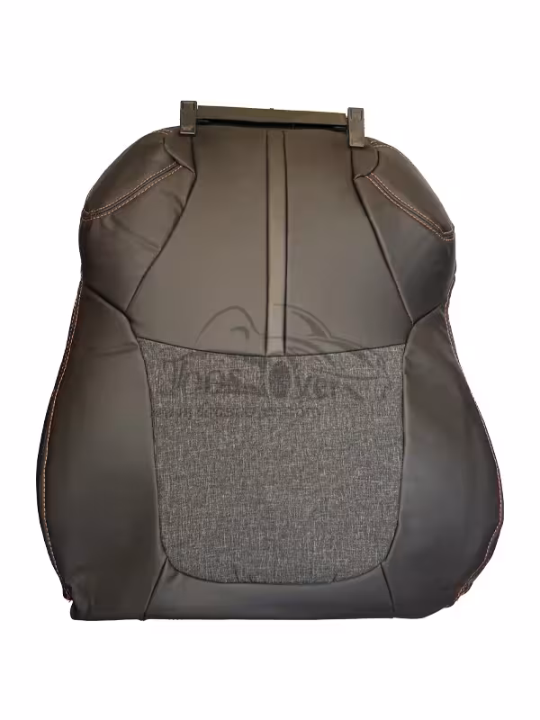 روکش صندلی تویوتا کرولا 2023 تا 2025 چرم وسط پارچه مشکی دوخت قرمز کد 4015