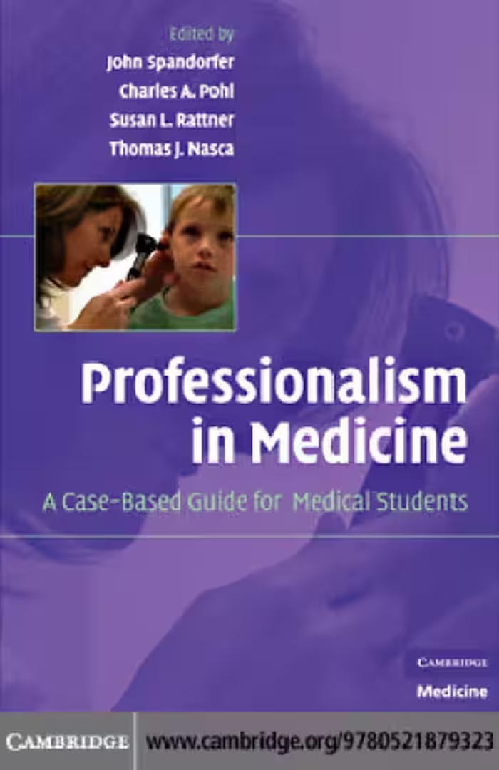 خرید و دانلود نسخه کامل کتاب Professionalism in Medicine: A Case-Based Guide for Medical Students