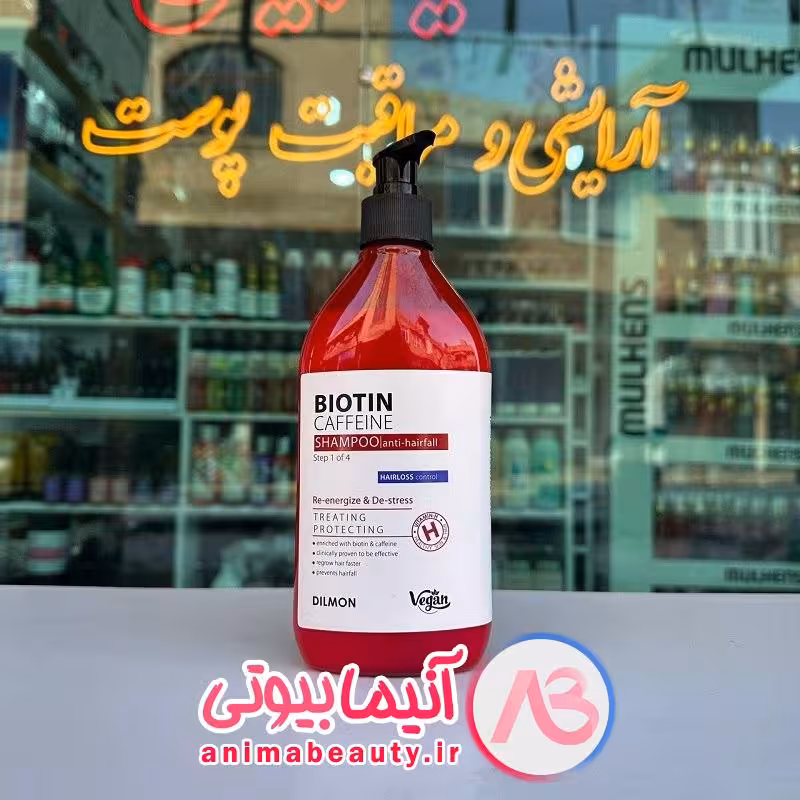 شامپو ضد ریزش مو 385 میل برند DILMON