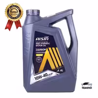 روغن موتور آیسین Aisin مدل SP حجم 4 لیتر (10W-40) ساخت کره با برچسب وزارت صنعت