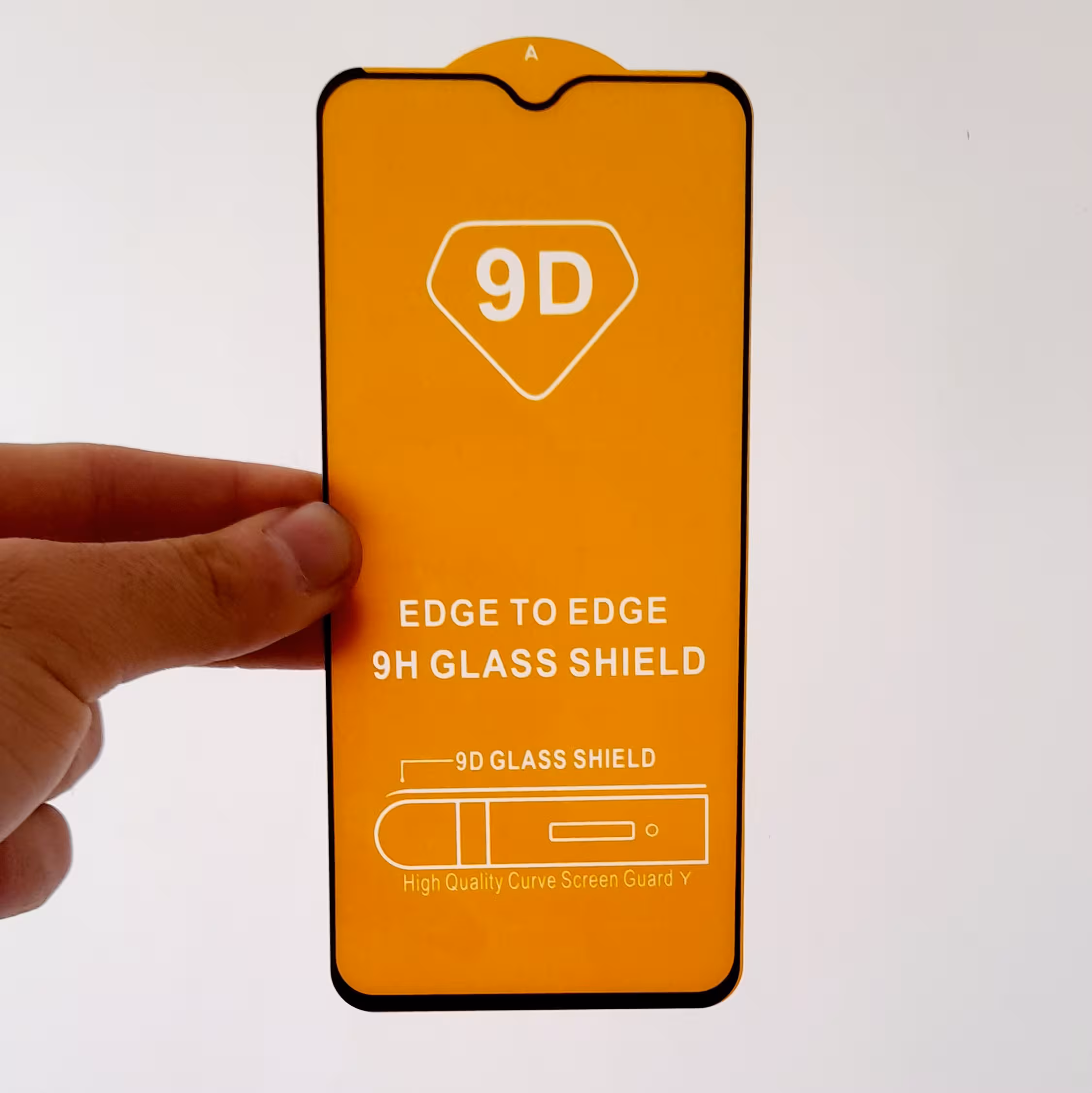 محافظ صفحه نمایش فول تمام صفحه براق مناسب برای گوشی موبایل Samsung Galaxy A20S-M20S