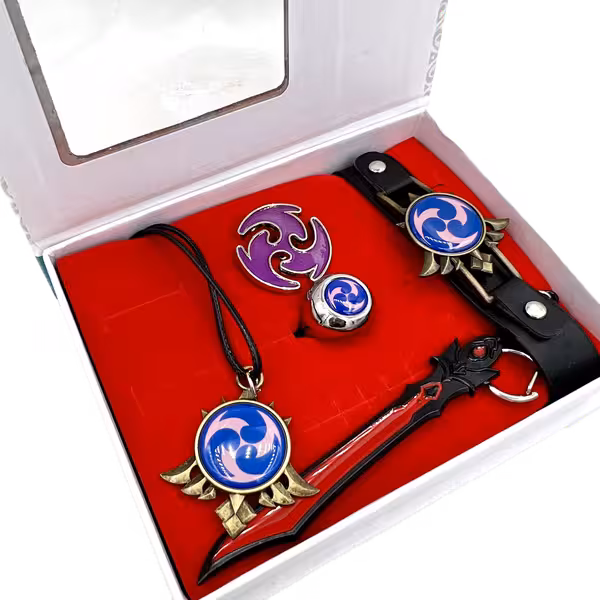 ست کاسپلی گنشین ایمپکت عنصر الکتریسیته