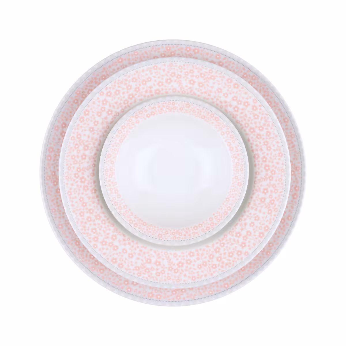 سرویس 28 پارچه 6 نفره طرح کلارا گلبهی