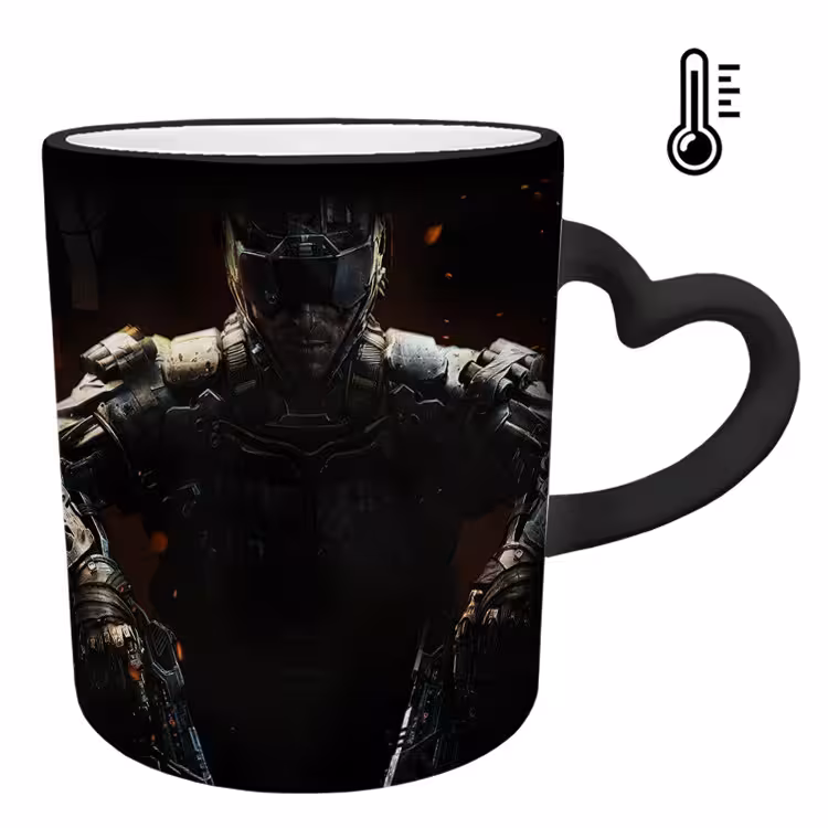 خرید ماگ-لیوان حرارتی  دسته ساده  بازی کال آف دیوتی call of duty کد 10