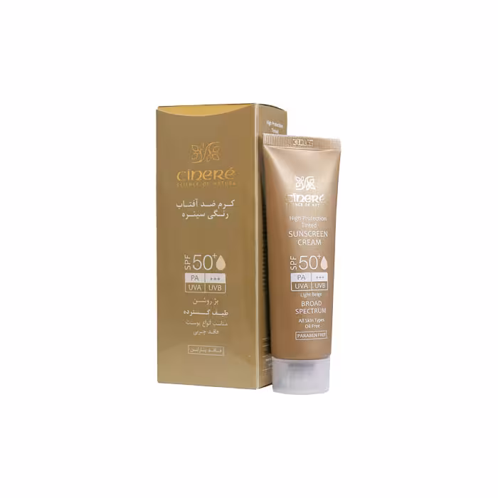 کرم ضد آفتاب رنگی SPF30 سینره | 50 میل