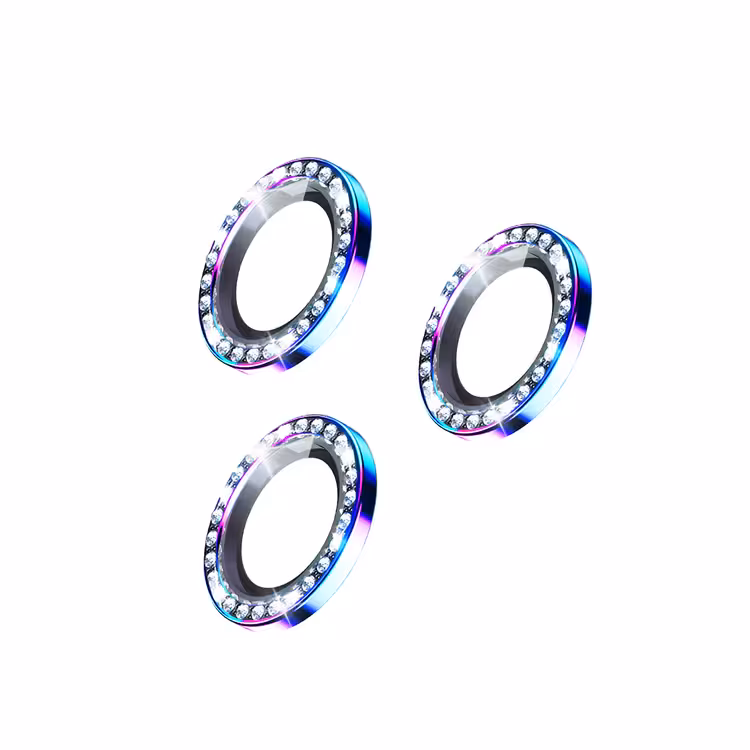 محافظ لنز دوربین شفاف گرین مدل Anti-Glare Diamond مناسب گوشی آیفون iPhone12ProMax