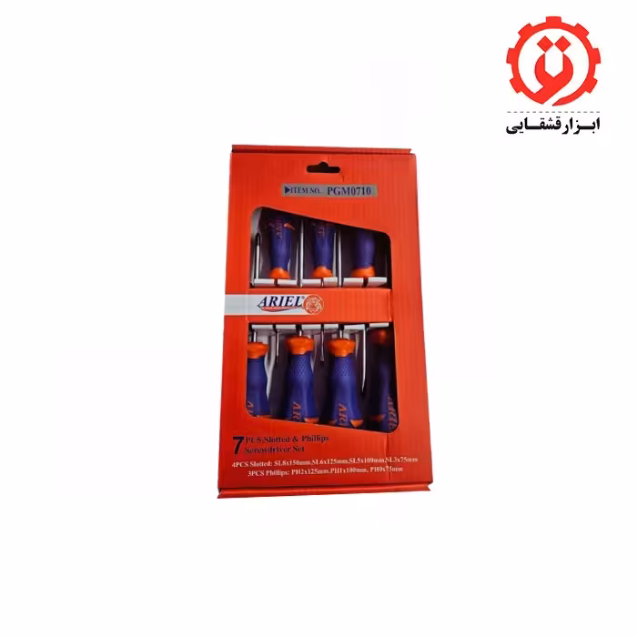 ست پیچ گوشتی7 عددی آریل مدل PGM0710