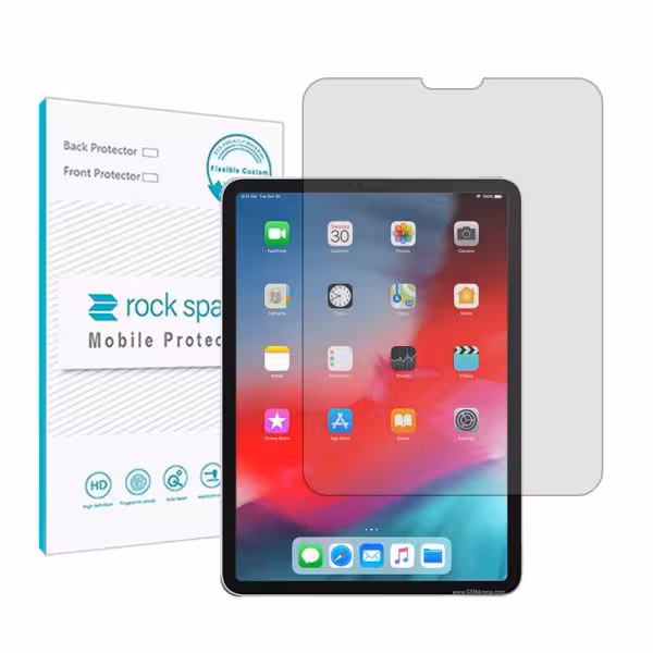گلس تبلت اپل iPad Pro 11 2018 مدل نانو هیدروژل شفاف برند راک اسپیس کد 16150L