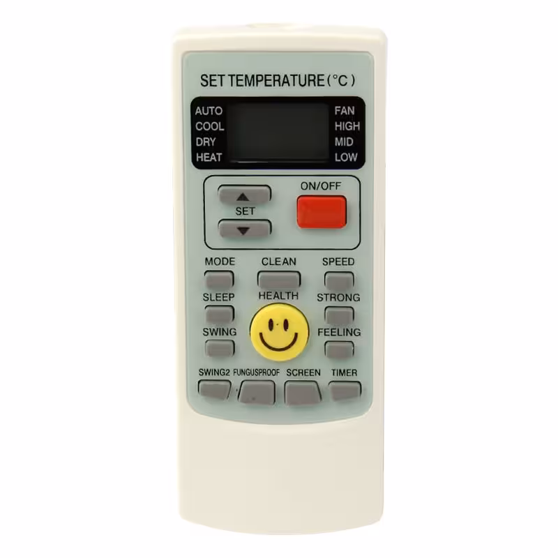 کنترل کولر جنرال General YKR-H209E طرح لبخند