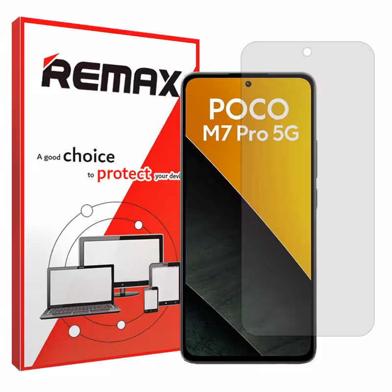 گلس شیائومی Poco M7 Pro 5G مدل هیدروژلی مات برند ریمکس کد S