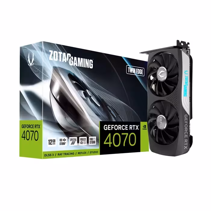 کارت گرافیک زوتاک GeForce RTX 4070 Twin Edge 12GB