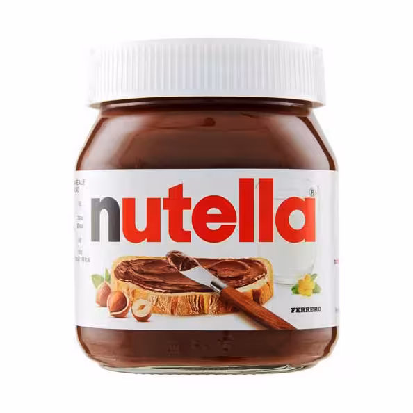 شکلات صبحانه نوتلا nutella فندقی حجم 630 گرمی