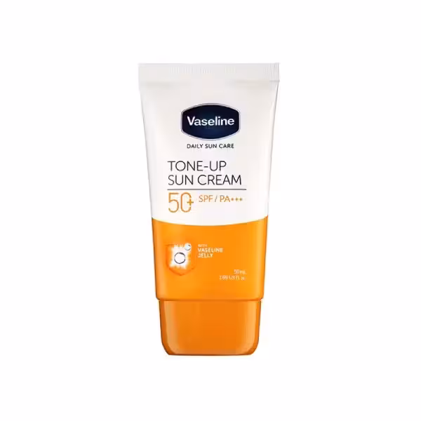 کرم ضد آفتاب  SPF50 مدل TONE-UP وازلینVaseline