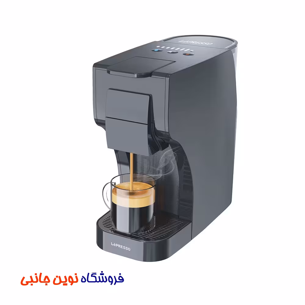 دستگاه قهوه ساز لیپرسو مدل TREZZA ا LePresso Trezza Multi-Capsule Coffee Machine with 1350W Rated Power (تک/عمده)