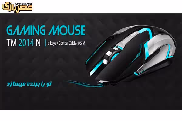 ماوس و پد ماوس گیمینگ تسکو مدل TM 2014N