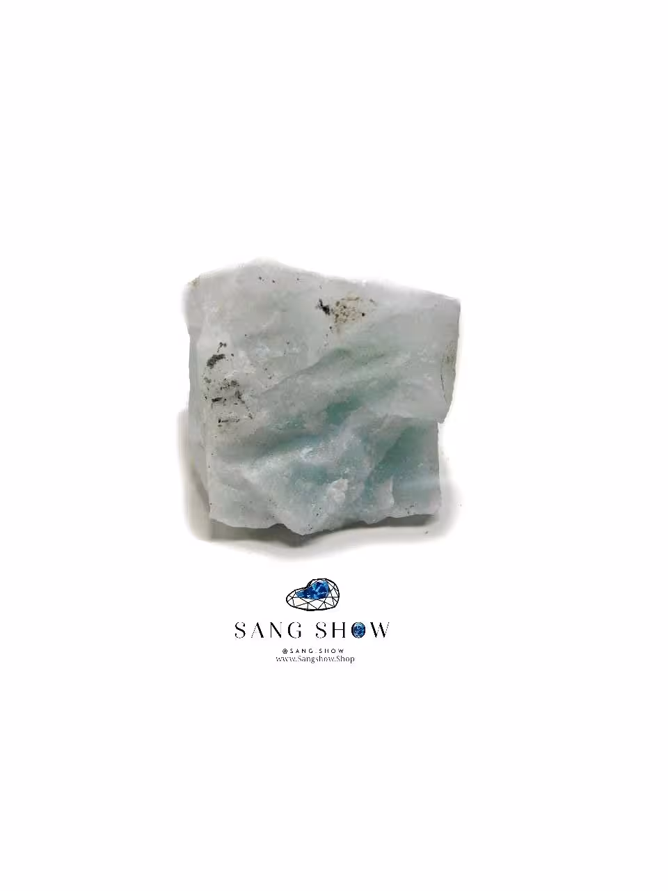 سنگ آکوامارین اصل و راف نمونه استثنایی و زیبا و معدنی S1423