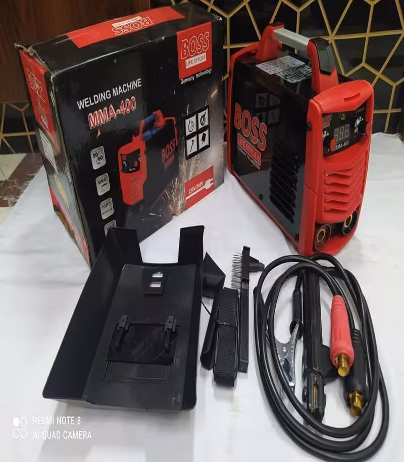 دستگاه جوش اینورتر 400 باس  BOSSتوربو حرفه ای مدل MMA400