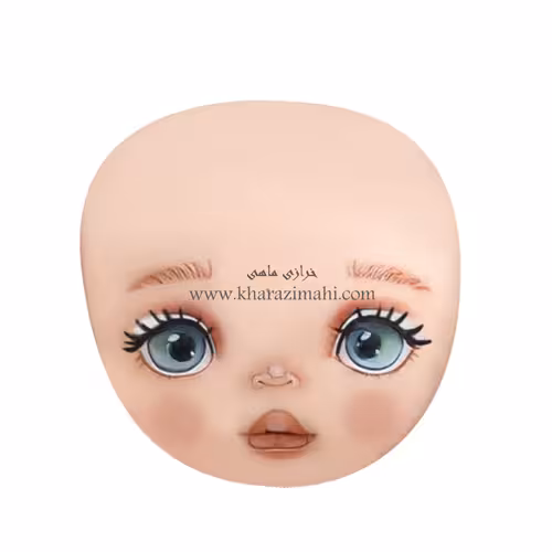برچسب حرارتی طرح چهره عروسک (کد89)