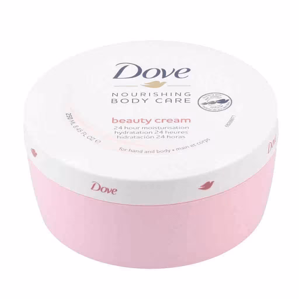 کرم مرطوب‌کننده بدن داو حجم 250 میلی‌لیتر