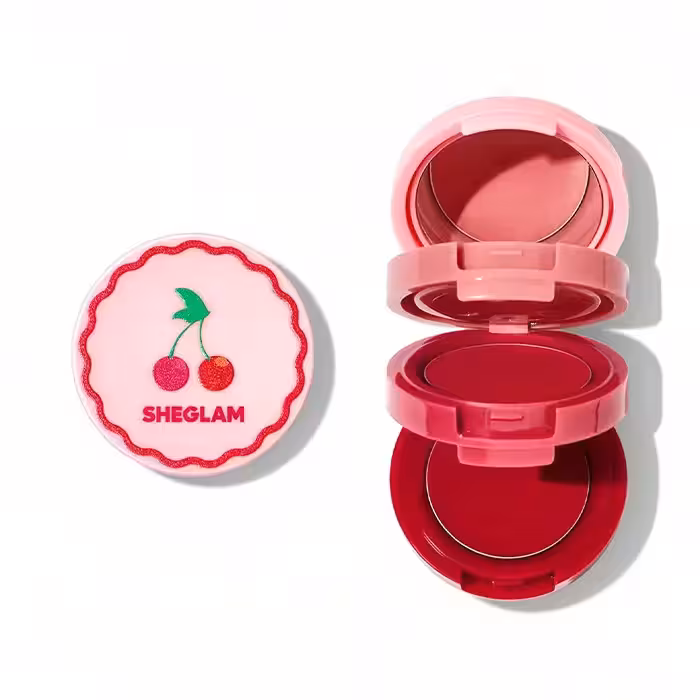 رژ لب و رژ گونه سه طبقه شیگلم مدل وری چریVery Cherry Cheek & Lip Cream Stack