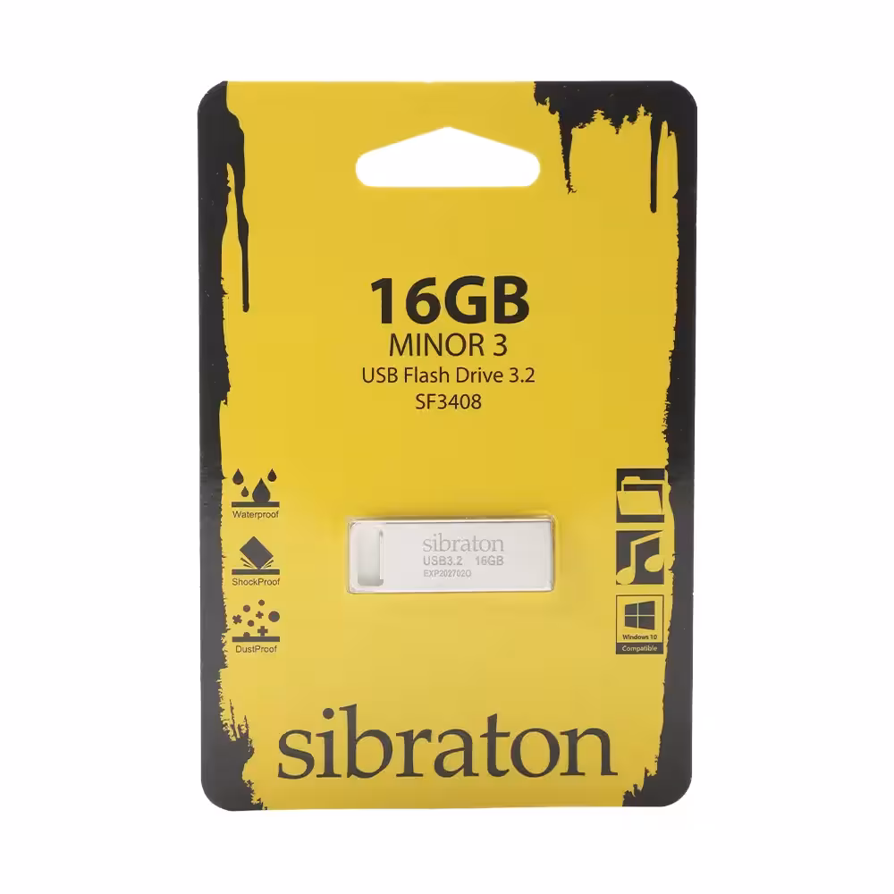 فلش مموری سیبراتون مدل SF3408 ظرقیت 16 گیگابایت