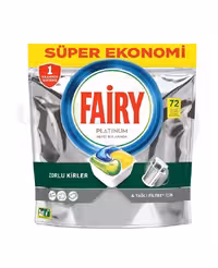 قرص ماشین ظرفشویی فیری 72 عددی پلاتینیوم Fairy PLATINUM - فروشگاه اینترنتی افخمی