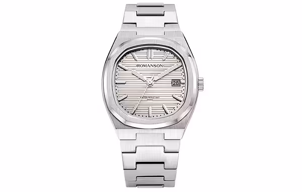 ساعت مچی رومانسون مردانه مدل ROMANSON TM3BF008MMWWAA2W-GREY