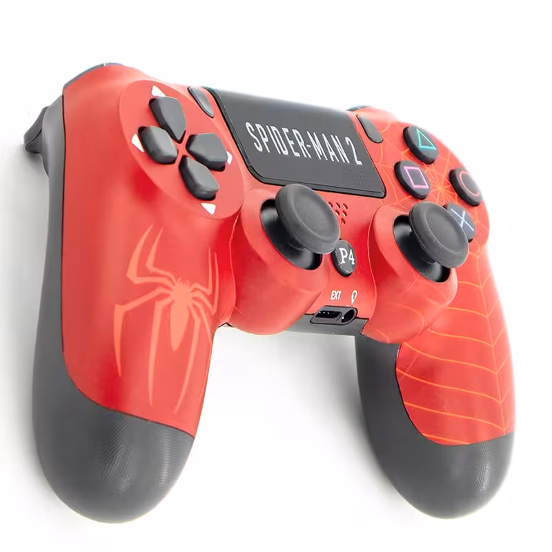کنترلر بی سیم ps4 برند PLAY X طرح SPIDER-MAN