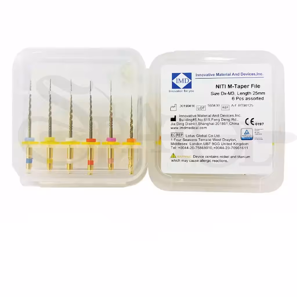 فایل روتاری IMD سیستم 6 فایلی  M Taper Rotary File
