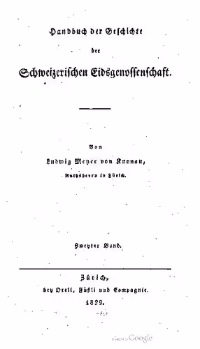 خرید و دانلود نسخه کامل کتاب Handbuch der Geschichte der Schweizerischen Eidsgenossenschaft {Eidgenossenschaft]