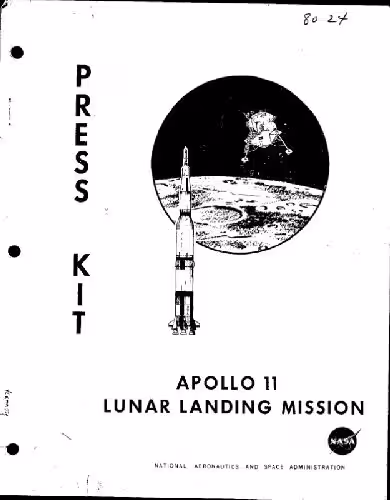 خرید و دانلود نسخه کامل کتاب Apollo 11: lunar mission press kit